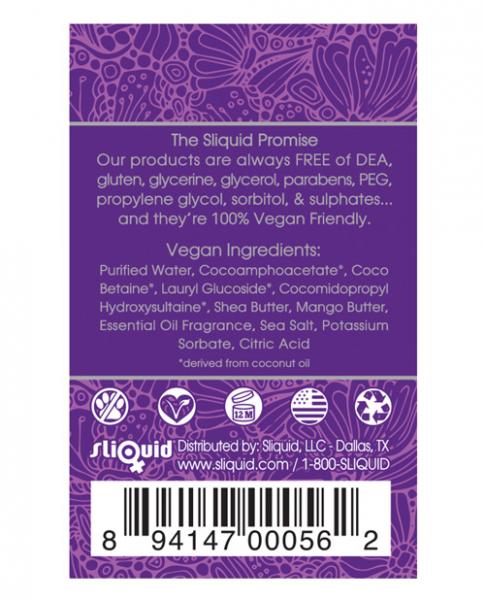 Sliquid Soak Bubble Bath-8.5 oz - Wicked Sensations