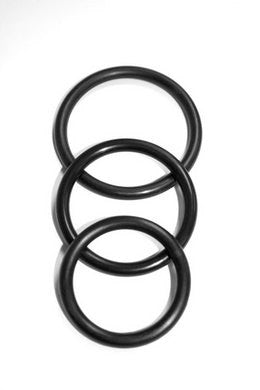 3 Pack Nitrile Cock Ring Set - Wicked Sensations
