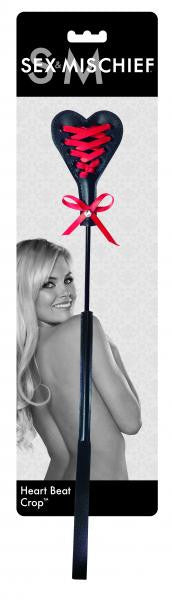 Sex and Mischief Heart Beat Crop - Wicked Sensations