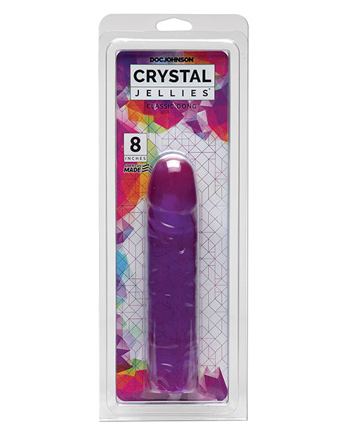 Crystal Jellies Classic 8 Inch Dong - Wicked Sensations