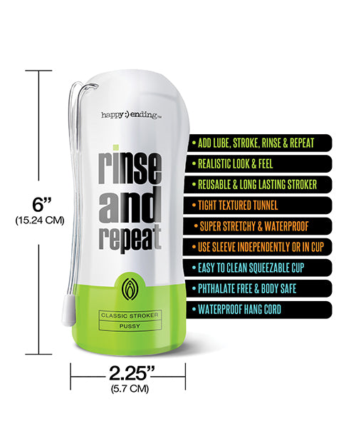 Happy Ending Rinse and Repeat Classic Masturbator