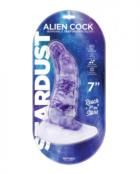 Stardust Alien Cock Silicone Textured Dildo