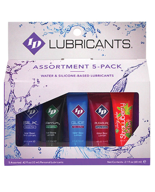 5 Pack ID Lube Assortment - Wicked Sensations