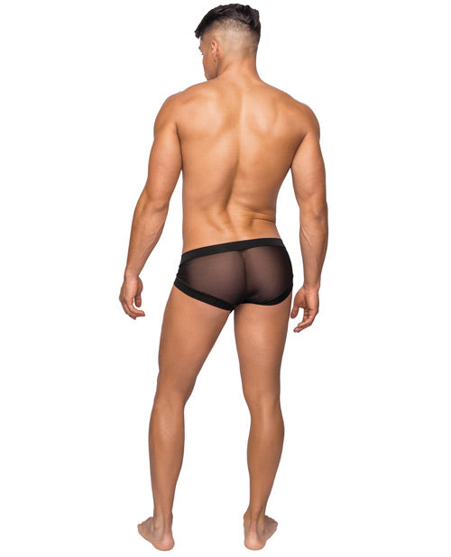 Male Power Hoser Stretch Mesh Micro Mini Short