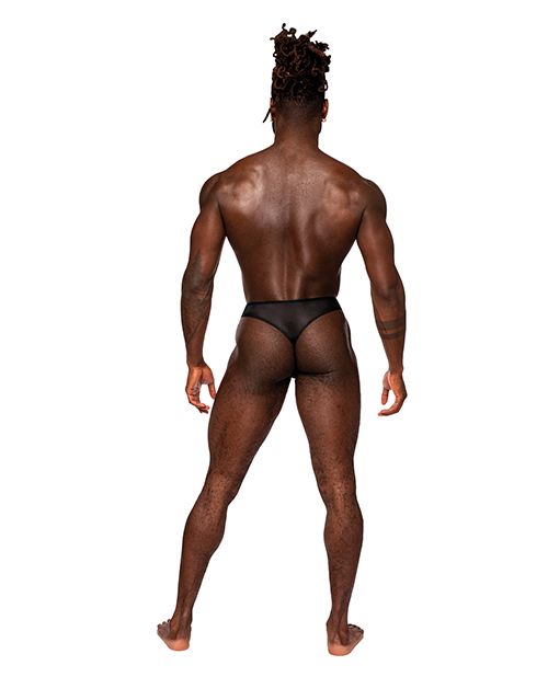 Male Power Sassy Lace Open Ring Thong
