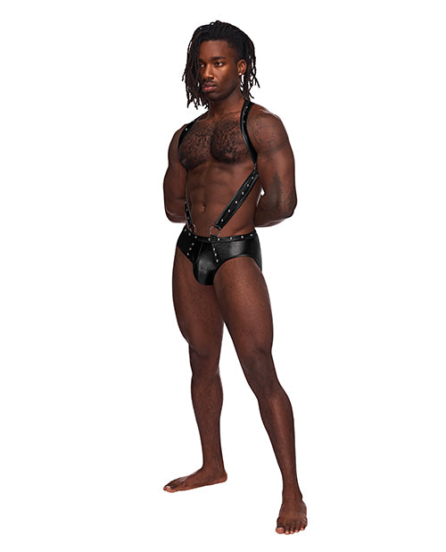 Male Power Fetish Uranus Moonshine Harness Brief
