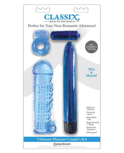 Classix Ultimate Pleasures Couples Kit - Wicked Sensations