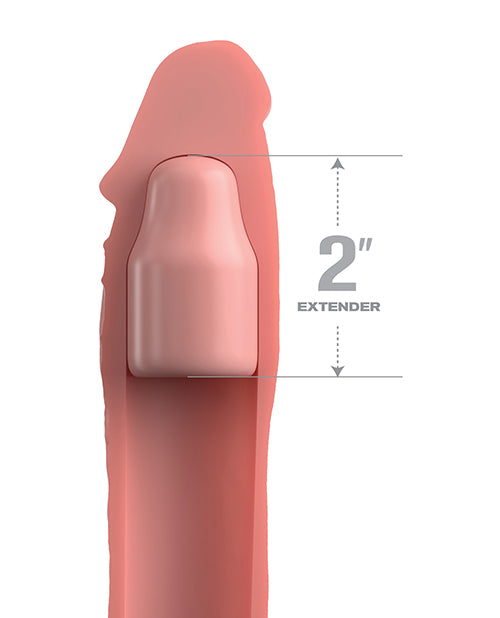 Fantasy X-Tensions Elite 6 Inch Silicone Extension With Strap