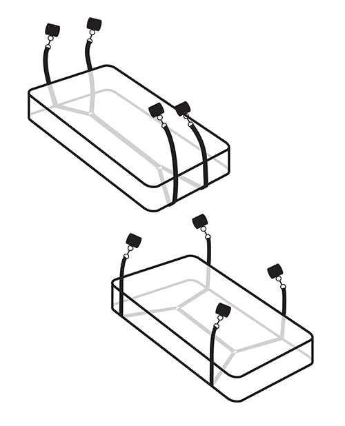 Fetish Fantasy Limited Edition Wraparound Mattress Set - Wicked Sensations