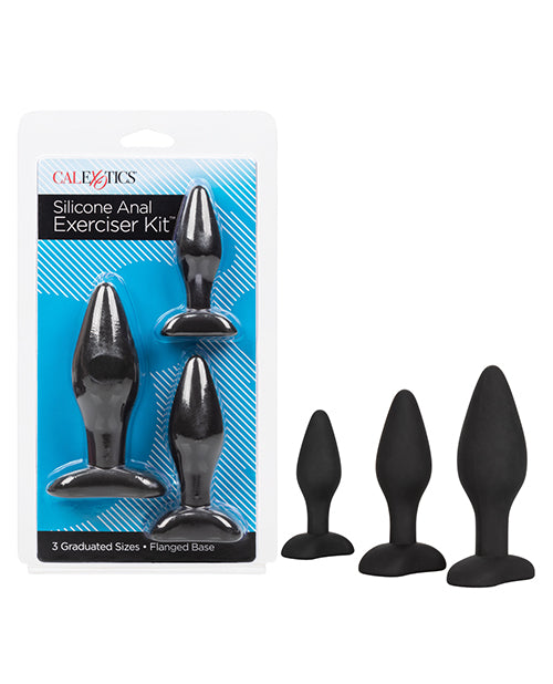 Silicone Anal Exerciser Kit - Wicked Sensations