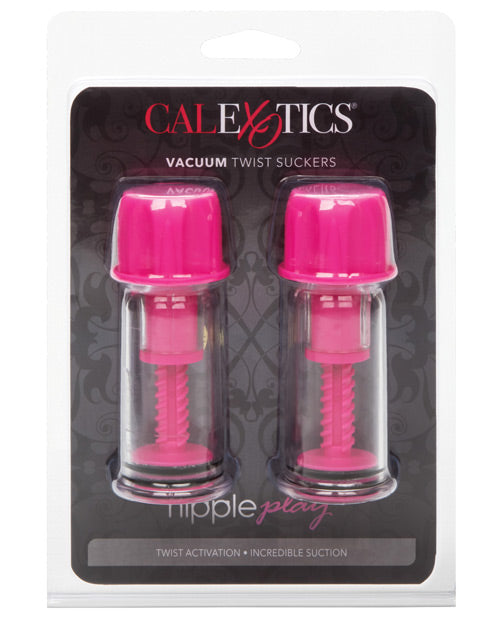 Nipple Play Vacuum Twist Suckers - Wicked Sensations