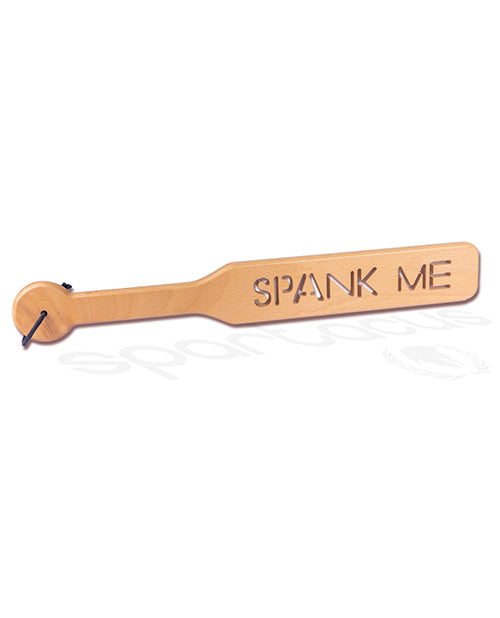 Zelkova Wood Paddle-Spank Me - Wicked Sensations
