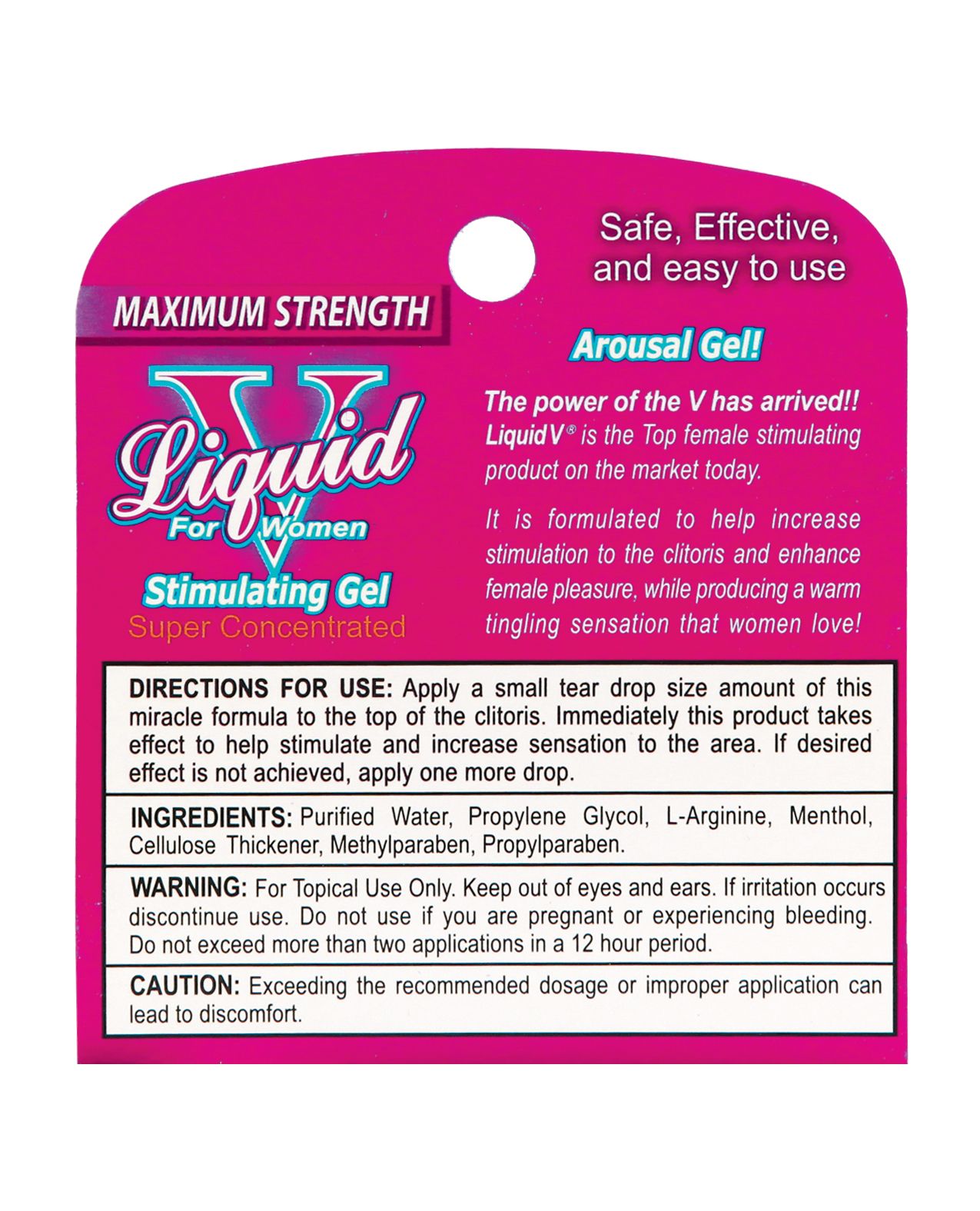 Liquid V Female Stimulant