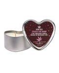 Earthly Body 2025 Valentines 3 in 1 Massage Heart Candle-Crack the Whip