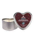 Earthly Body 2025 Valentines 3 in 1 Massage Heart Candle-Stiletto
