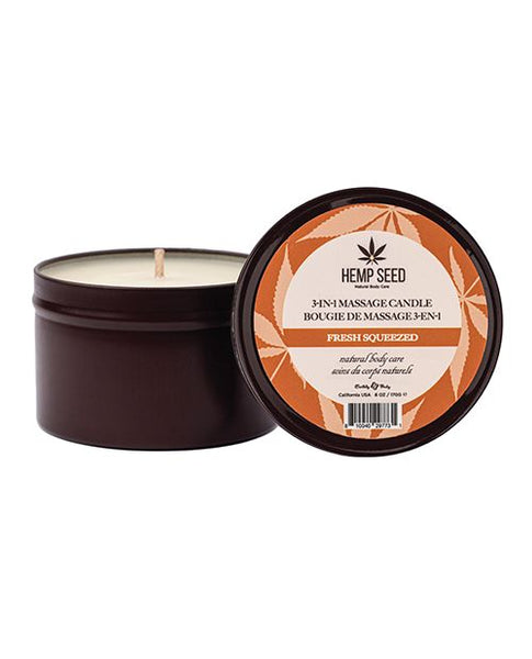 Earthly Body Summer 2025 3 in 1 Massage Candle-Fresh Squeezed