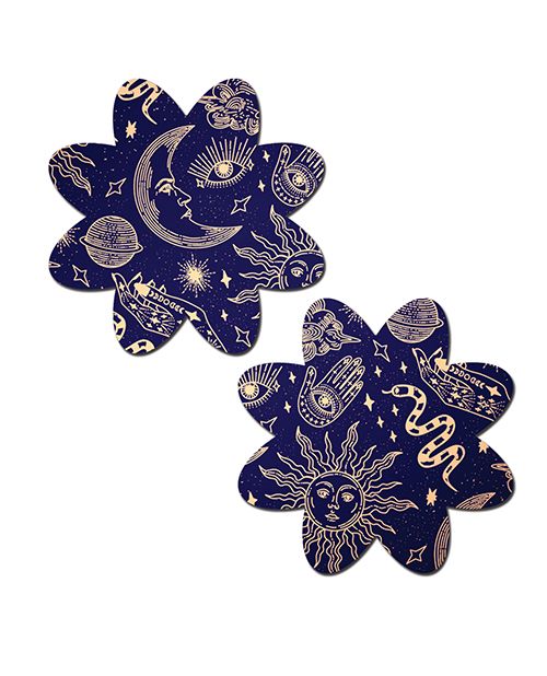 Pastease Midnight Celestial Sun & Moon Petal Pasties