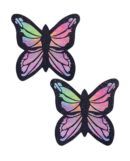 Pastease Coverage Twinkle Velvet Butterfly Pasties