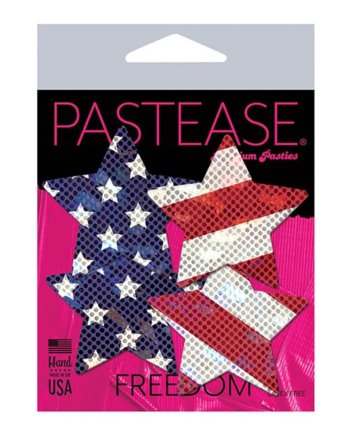 Pastease Premium Petites Glittering Stars & Stripes Pasties