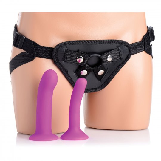 Strap U Double G Deluxe Vibrating Strap-On Kit