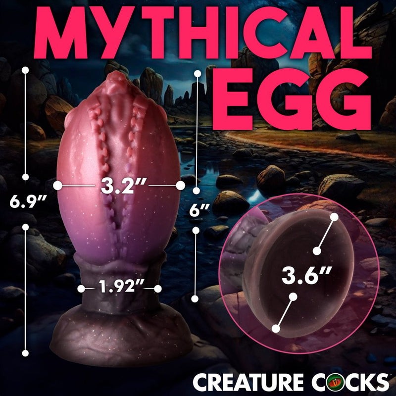 Creature Cocks Dragon Hatch Silicone Egg-XL