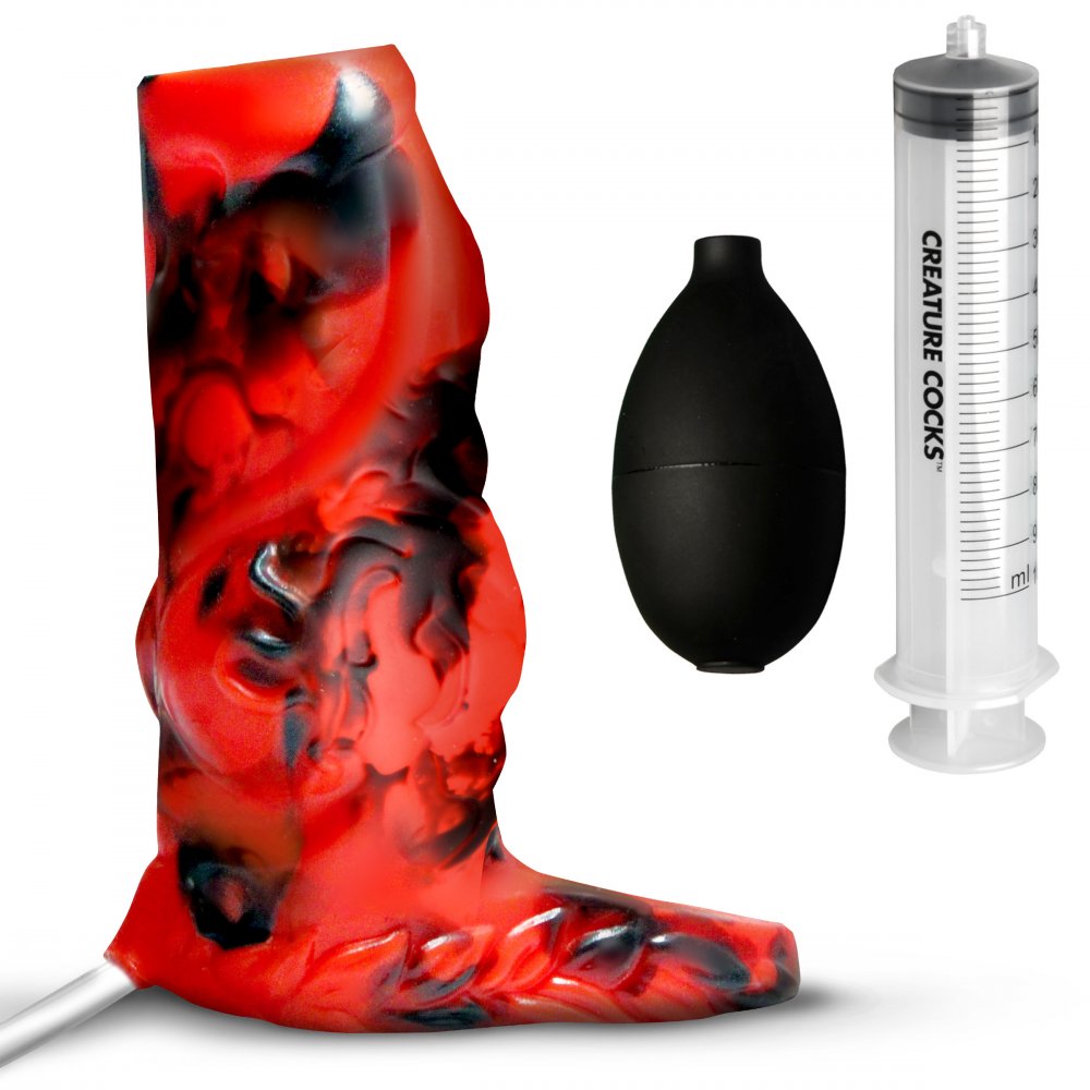 Creature Cocks Night Prowler Squirting Silicone Penis Enhancer