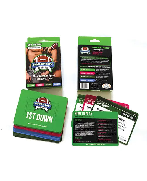 Ball and Chain Fun Foreplay Football Card Game