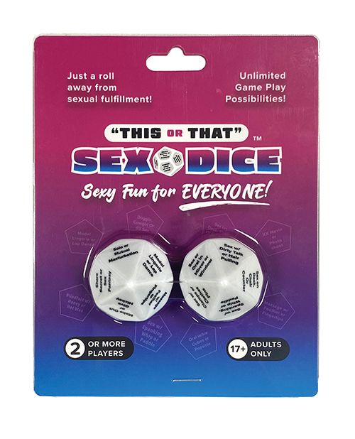 Ball and Chain Fun This or That Sex Dice Game