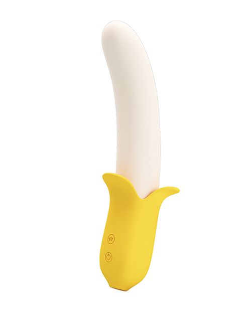 Pretty Love Banana Geek Thrusting Vibrator