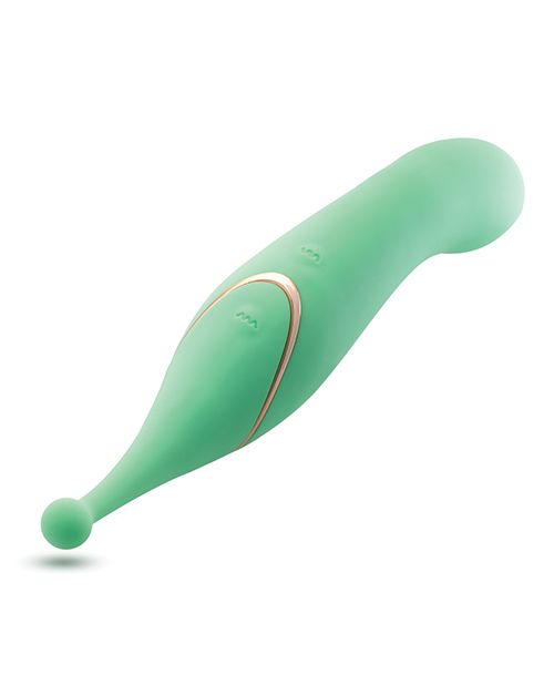 Blush Stella 7 Inch Dual-Ended Clitoral G-Spot Vibrating Wand