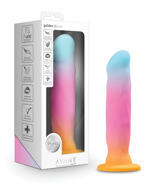 Avant Golden Dawn Silicone Dildo