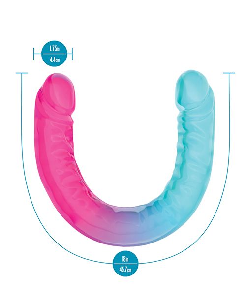 B Yours 18 Inch XX Large Double Dong Candy Papi