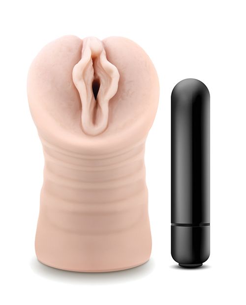 EnLust Pussy Stroker With Vibrating Bullet -Destini