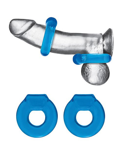 Blue Line Ultra-Stretch Stamina Endurance Ring-Pack of 2