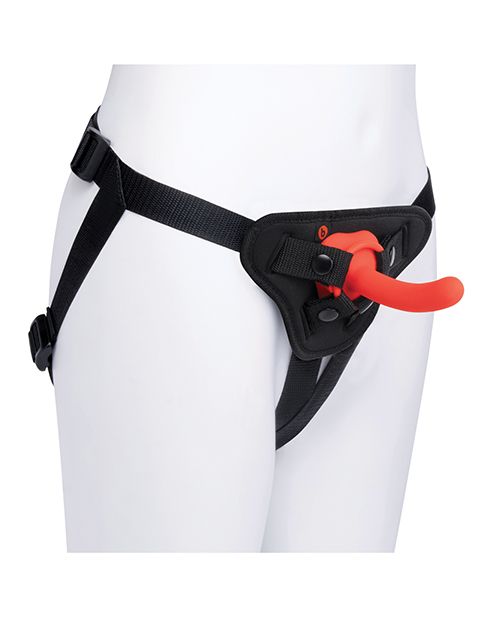 b-Vibe Beginner Strap-On Harness Set With 5 Inch Dildo
