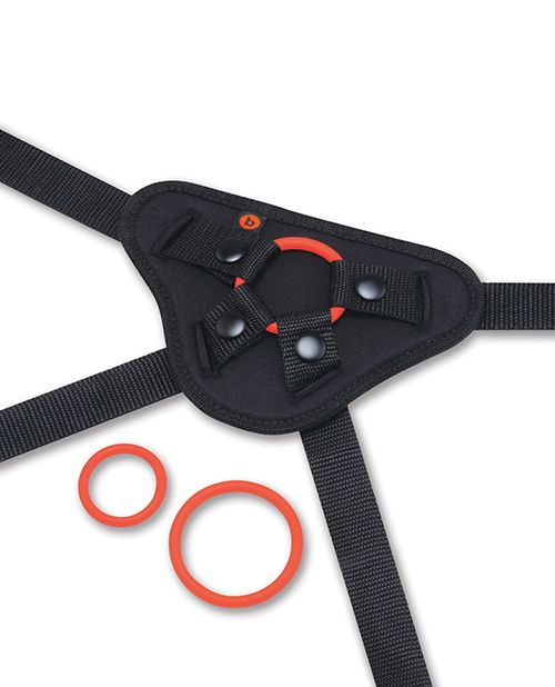 b-Vibe Beginner Strap-On Harness Set With 5 Inch Dildo
