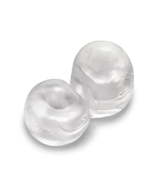 b-Vibe Stretch-Tech Double Barrel Ultra Stretchy Cock Ring & Ball Stretcher