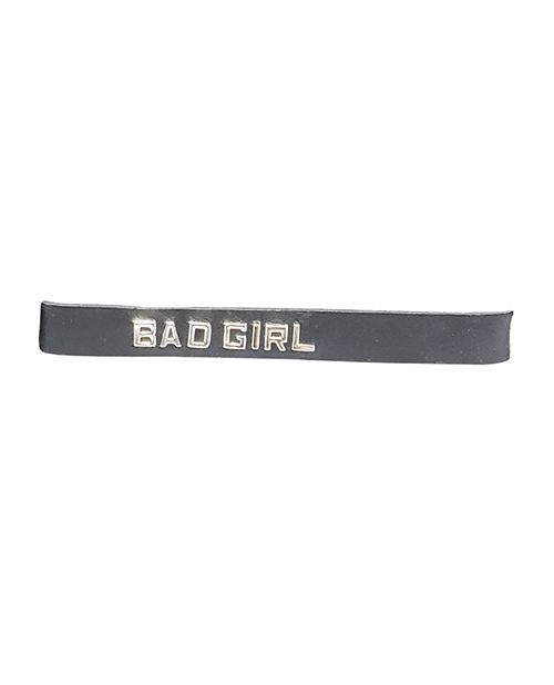 Spartacus Wordband Collar-BAD GIRL