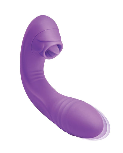Bodywand G-Play Dual Stim Thrusting & Licking Squirt Master