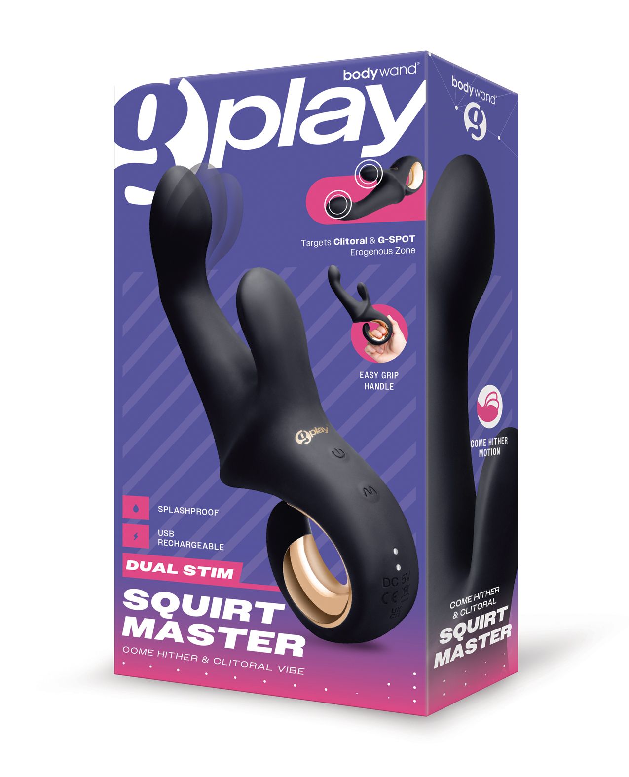 Bodywand G-Play Dual Stim Squirt Master