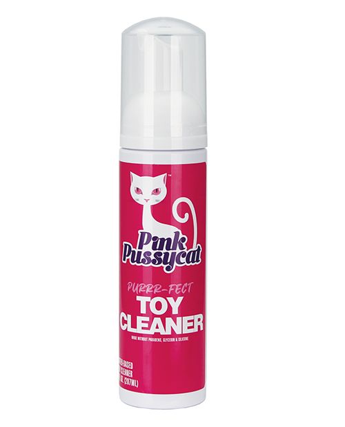 Pink Pussycat Toy Cleaner