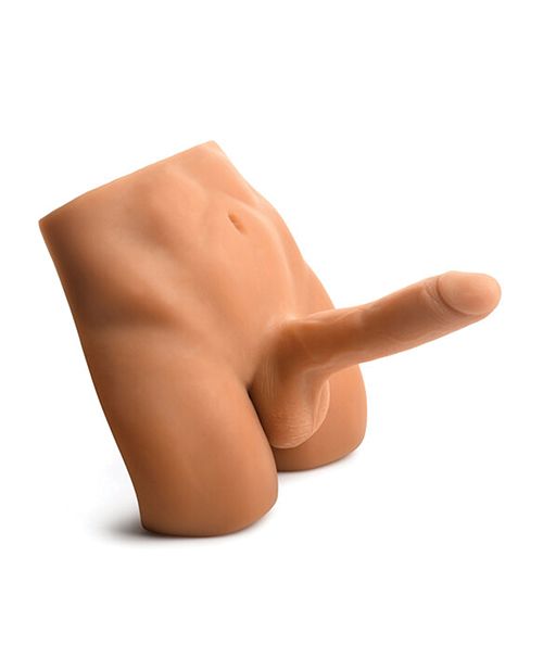Jock Ass Masturbator With Poseable Dildo