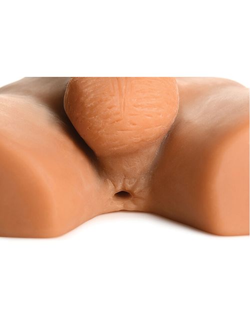 Jock Ass Masturbator With Poseable Dildo