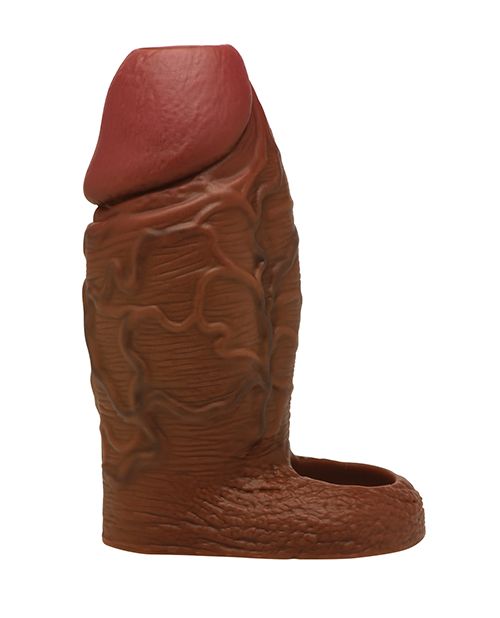Jock Silicone Penis Extension Sleeve With Ball Strap