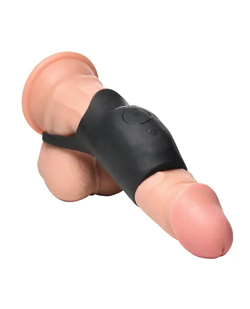 Jock Enhancers Surge Vibrating Penis Sleeve C-Ring With Remote