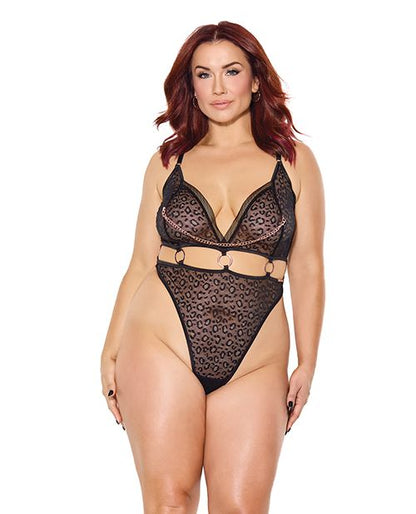 Pleasure Collection Feline Fatale Teddy With Removable Chain