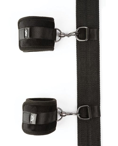 Sei Mio Spread the Love Ankle Spreader Bar With Wrist Cuffs