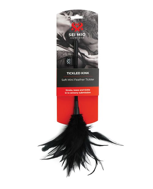 Sei Mio Tickled Kink Soft Mini Feather Tickler