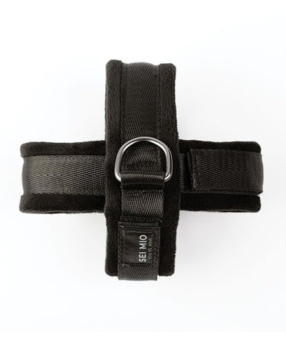 Sei Mio Cross Purposes Unique Over-Wrap Cross Cuff Restraints