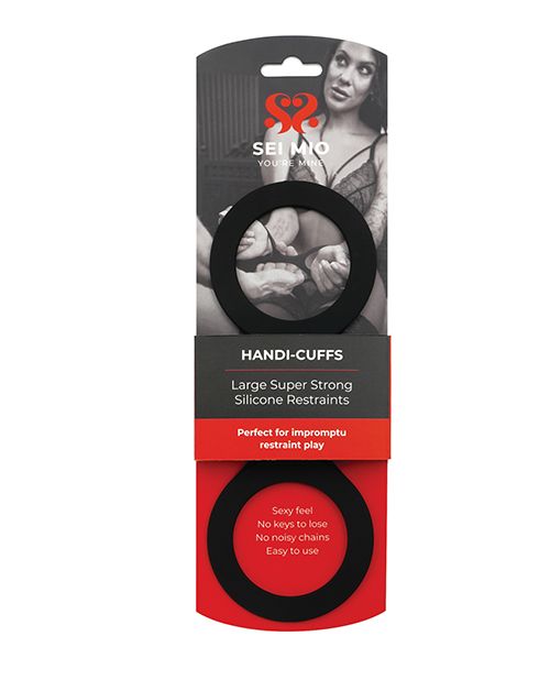 Sei Mio Handi Cuffs Super Strong Silicone Restraints